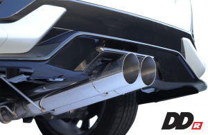 Honda Civic Performance Exhaust - GReddy - DD-R Resonated - 2017